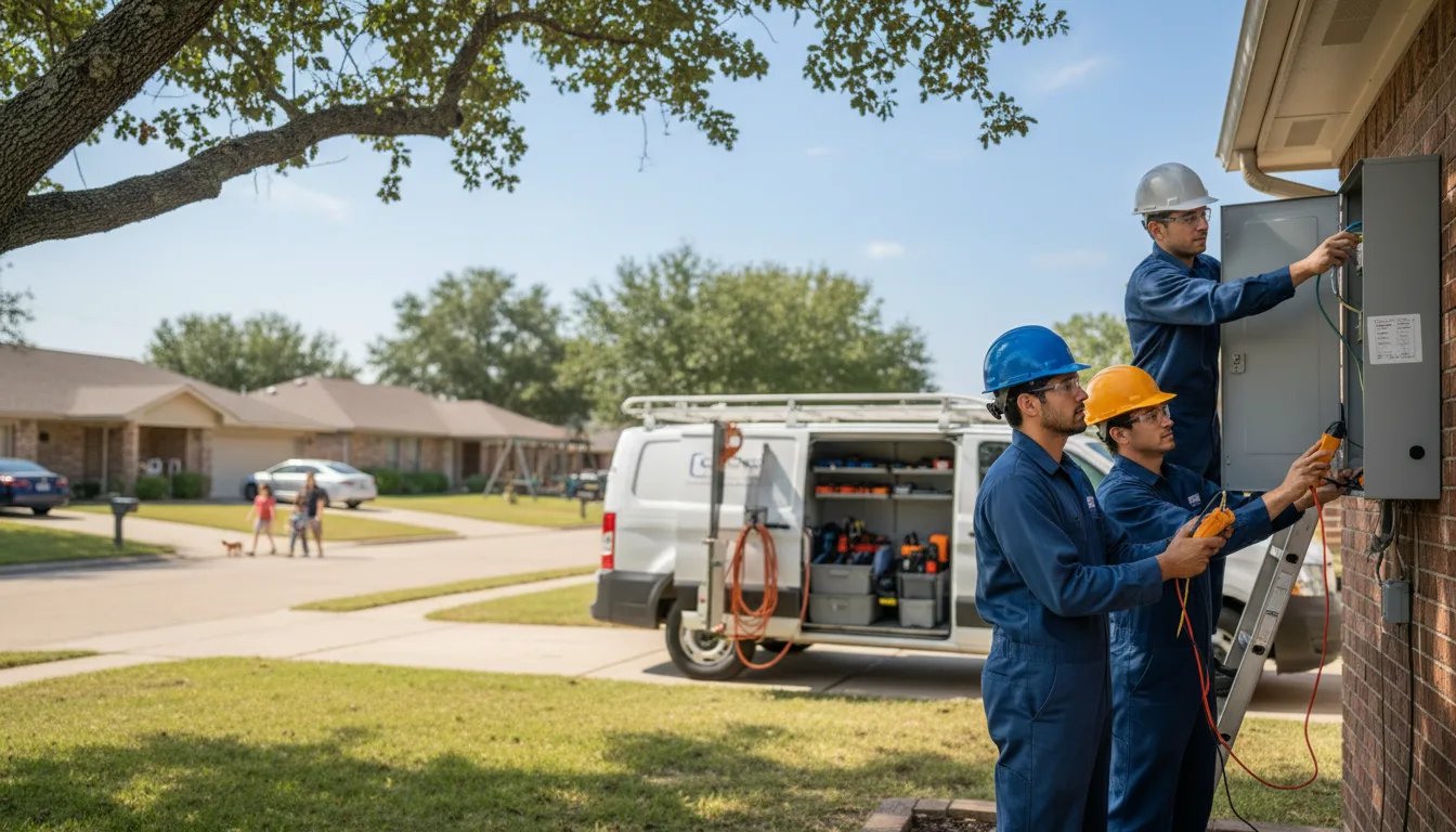 Certified electrician providing emergency electrical services in Van Buren Point, NY